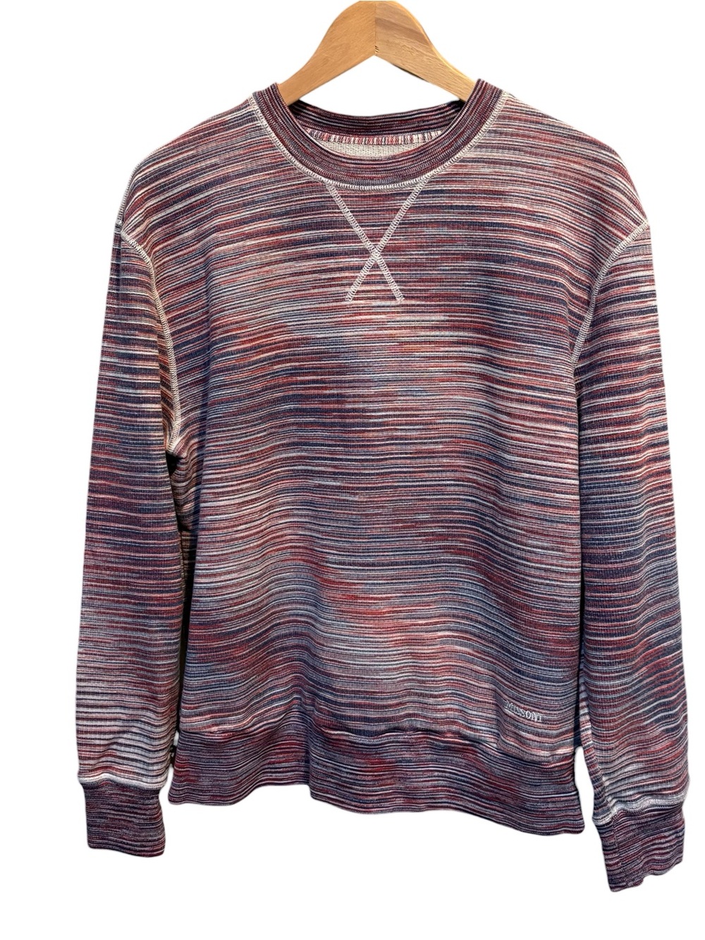 Missoni Men's Space-Dyed Cotton Crewneck Sweatshirt